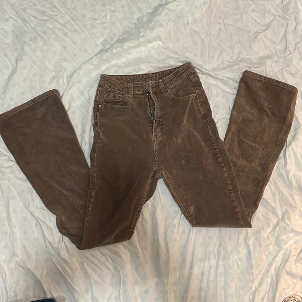 Shein brown Corduroy pant size small